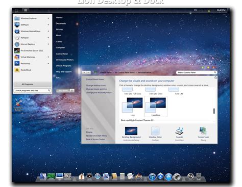 Mac OS X Lion Skin Pack for Windows